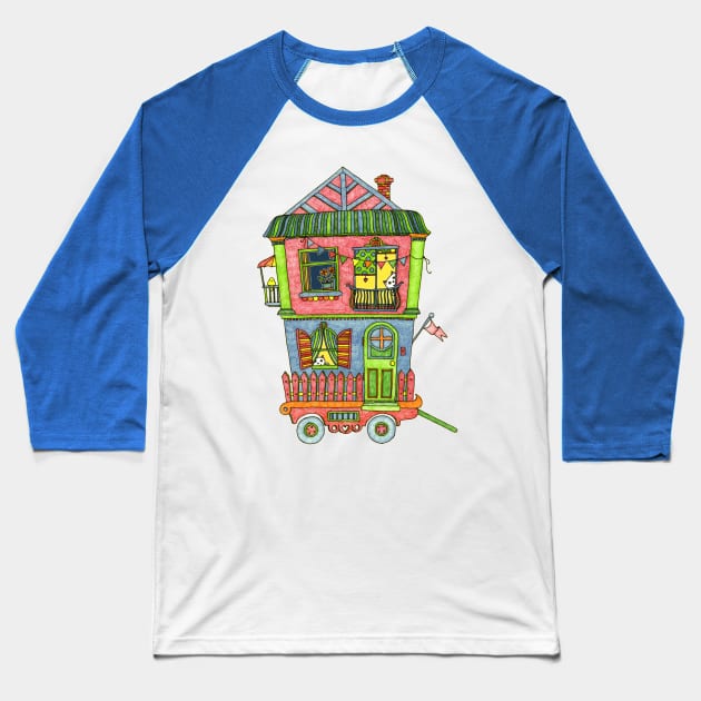 Home is where the heart is... so take it with you if you can! Baseball T-Shirt by micklyn